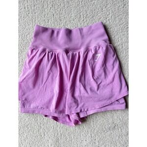 Gymshark Vital Seamless 2.0 2-in-1 Shorts-Sorbet Pink Marl S